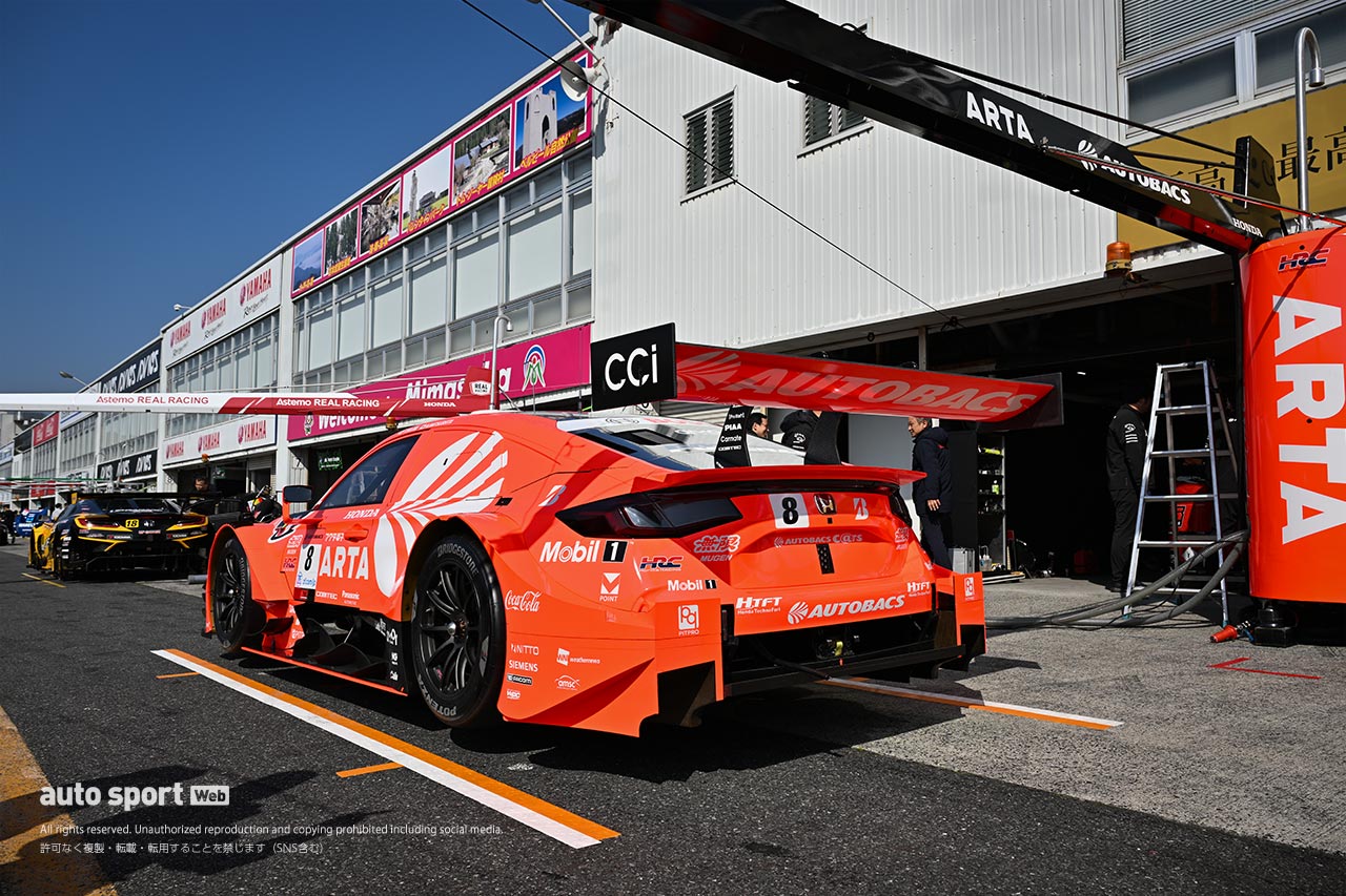 2024スーパーGT岡山公式テスト　3月15日　搬入日の様子