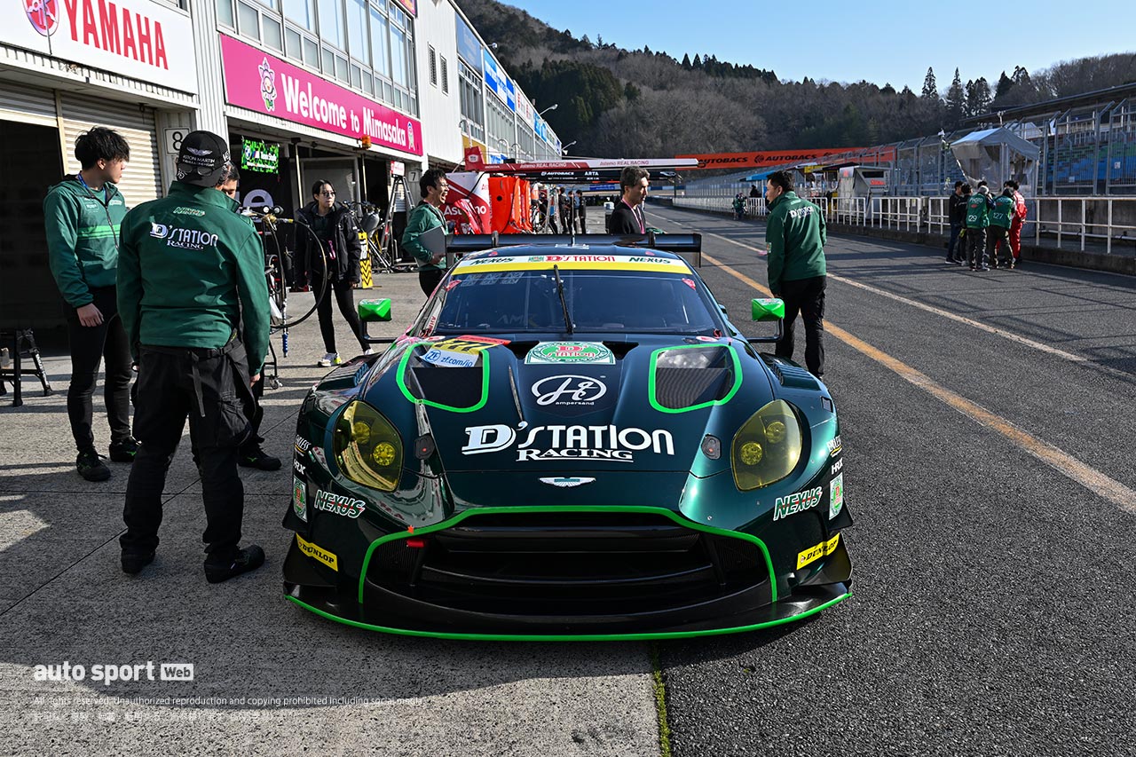 2024スーパーGT岡山公式テスト　3月15日　搬入日の様子