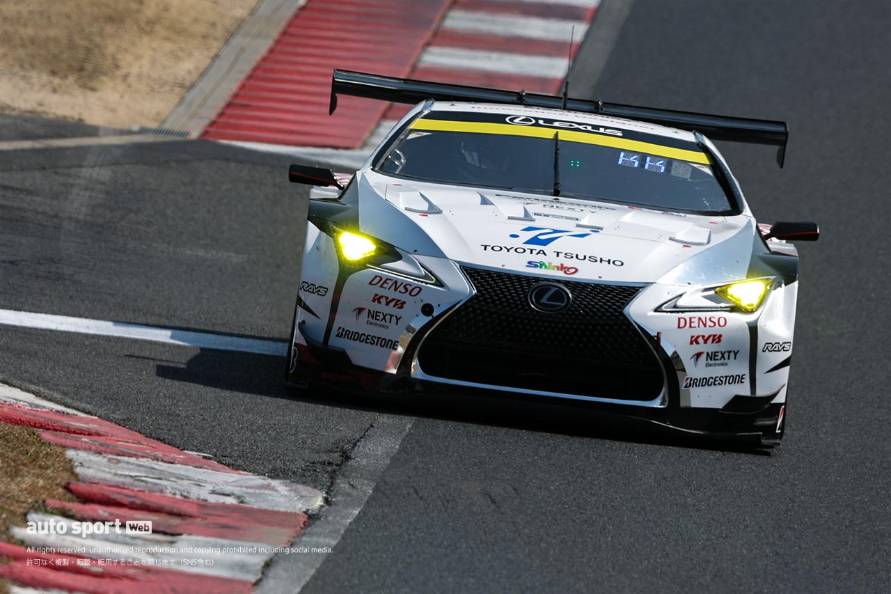 スーパーGT岡山公式テストの1日目午後は“予選シミュレーション”実施。au GR Supraが“模擬ポール”