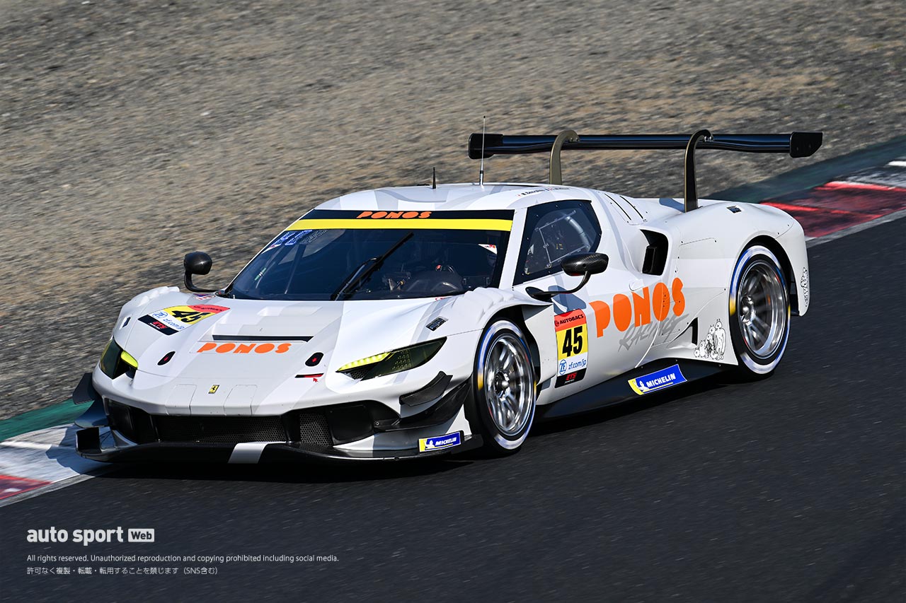 2024年スーパーGT岡山公式テスト走行全車総覧　GT300クラス