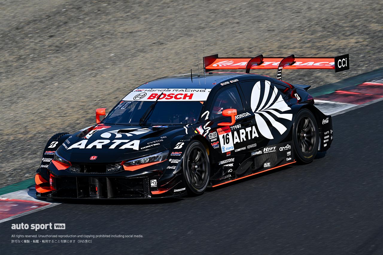 2024年スーパーGT岡山公式テスト走行全車総覧　GT500クラス