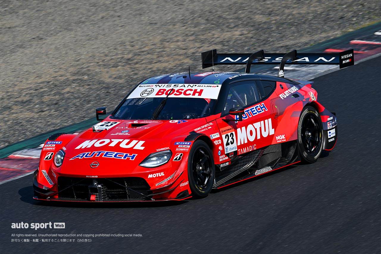 2024年スーパーGT岡山公式テスト走行全車総覧　GT500クラス