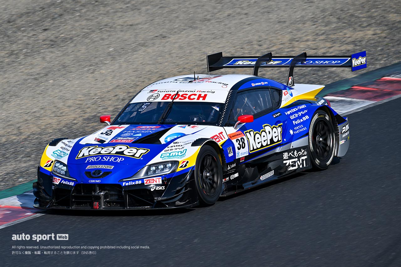 2024年スーパーGT岡山公式テスト走行全車総覧　GT500クラス