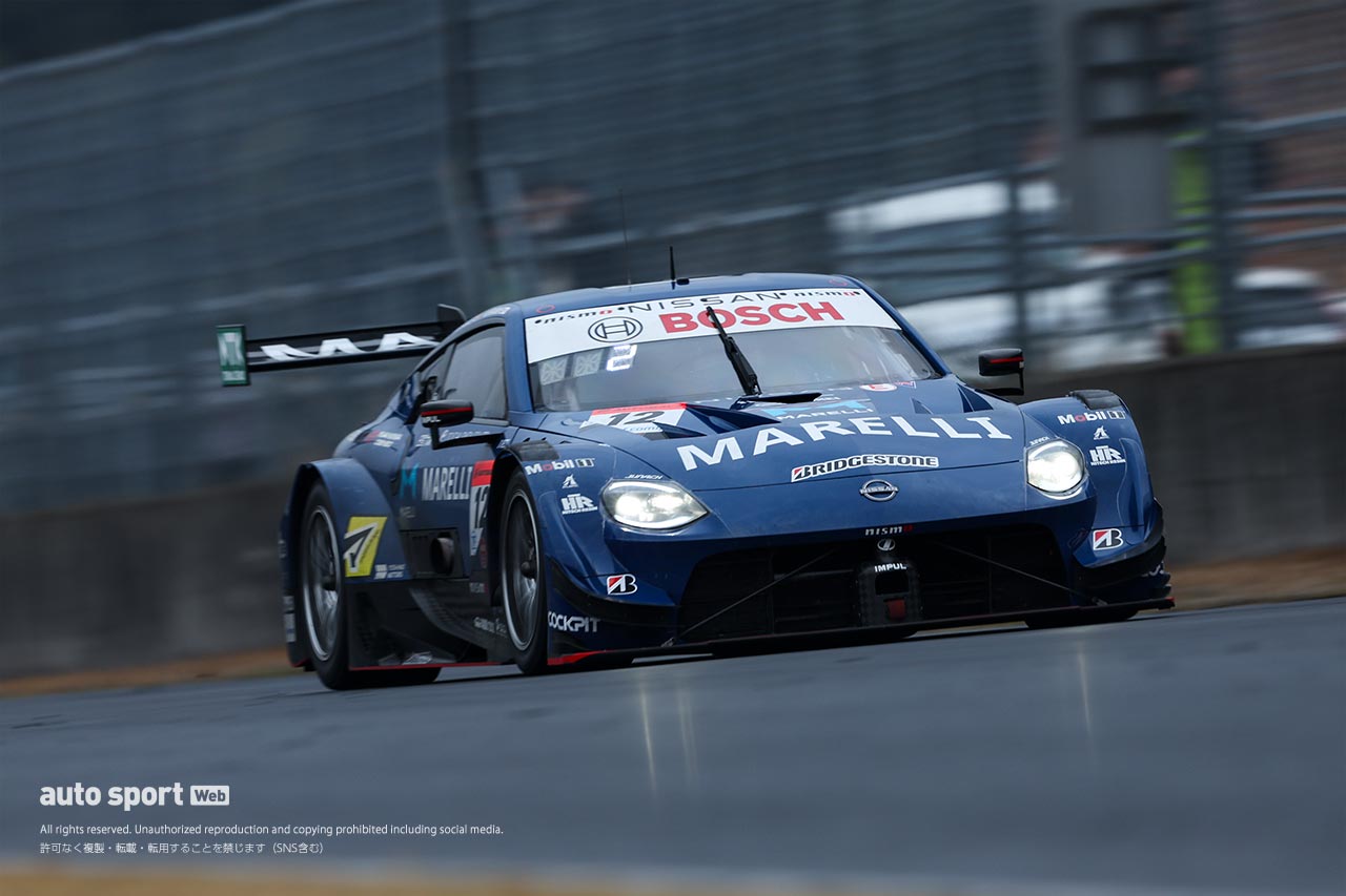 ウエットとなったスーパーGT岡山公式テストのセッション4はリアライズZがトップタイム