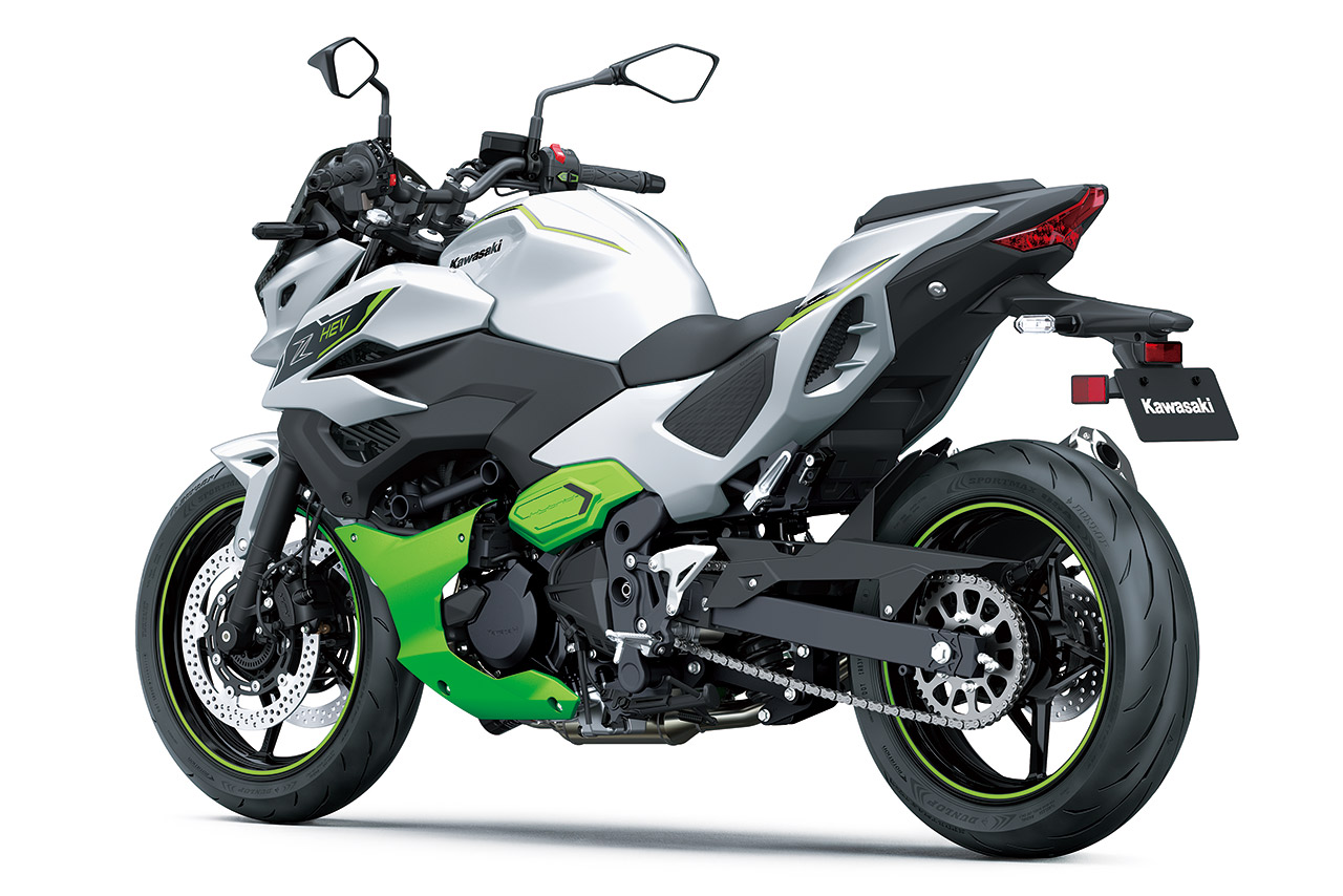 カワサキ、ストロングハイブリッドモーターサイクル『Z7 Hybrid』を6月15日から発売