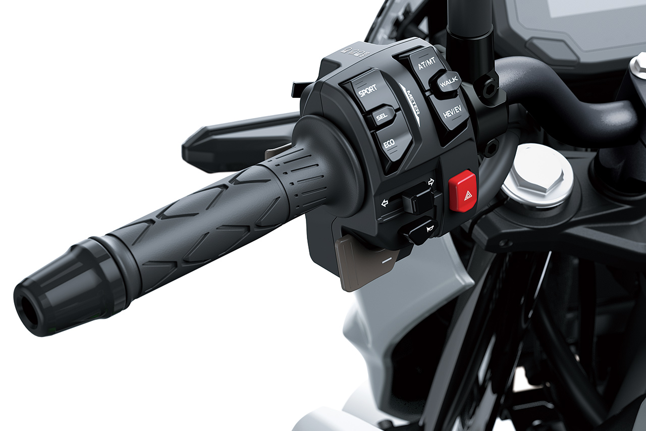 カワサキ、ストロングハイブリッドモーターサイクル『Z7 Hybrid』を6月15日から発売