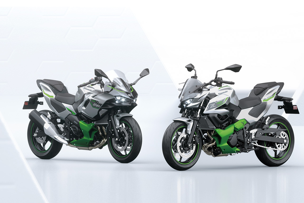 カワサキ、ストロングハイブリッドモーターサイクル『Z7 Hybrid』を6月15日から発売