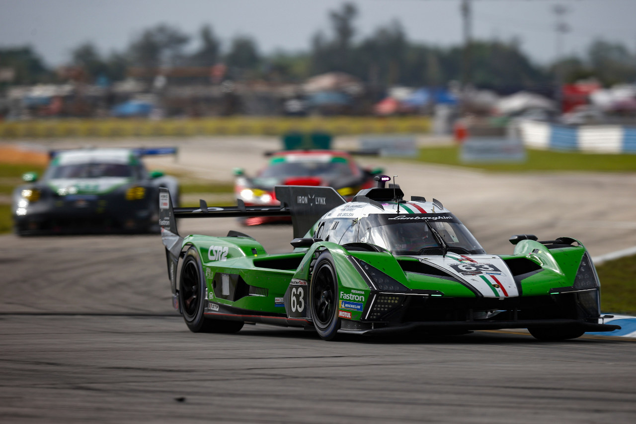 カルダレッリ、ランボルギーニSC63の心強いIMSAデビューを語る。初陣での手応えは“予想以上”