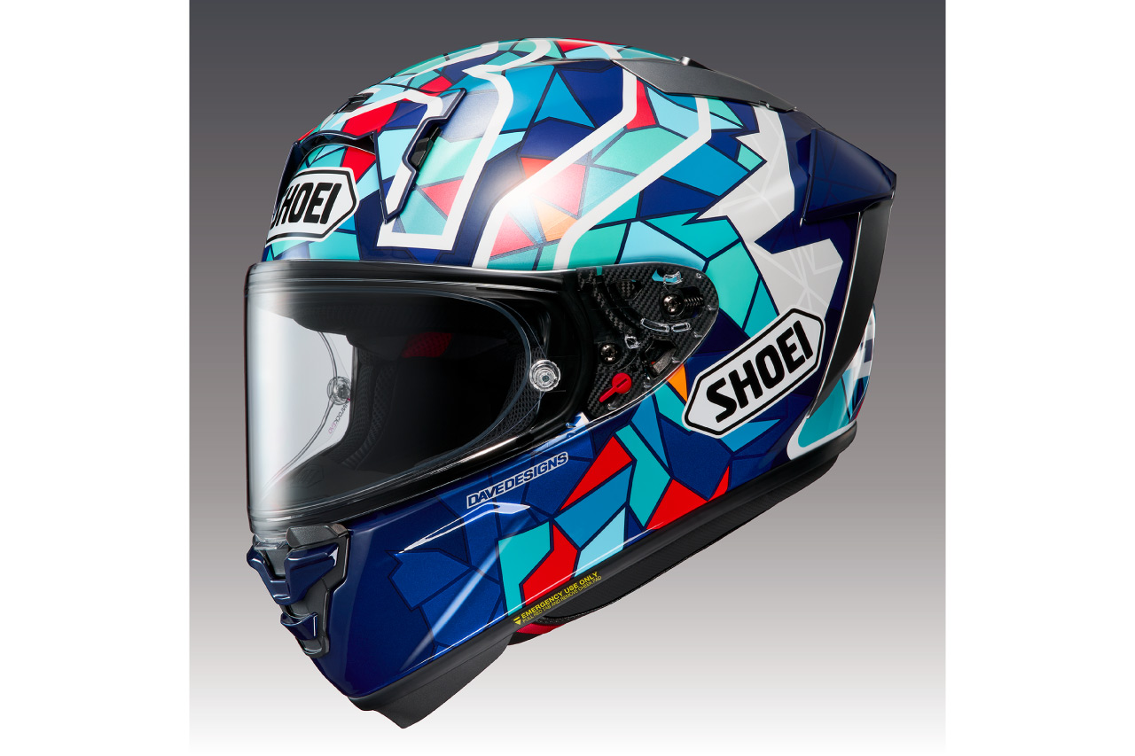 ショウエイ、『X-Fifteen』にM.マルケスの2023MotoGPカタルーニャGP仕様を追加。6月に受注限定販売