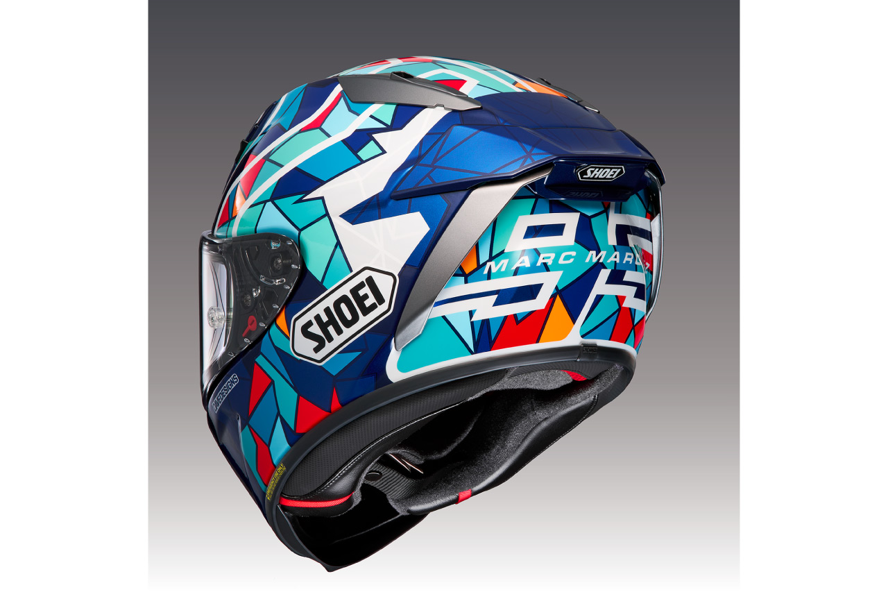 ショウエイ、『X-Fifteen』にM.マルケスの2023MotoGPカタルーニャGP仕様を追加。6月に受注限定販売