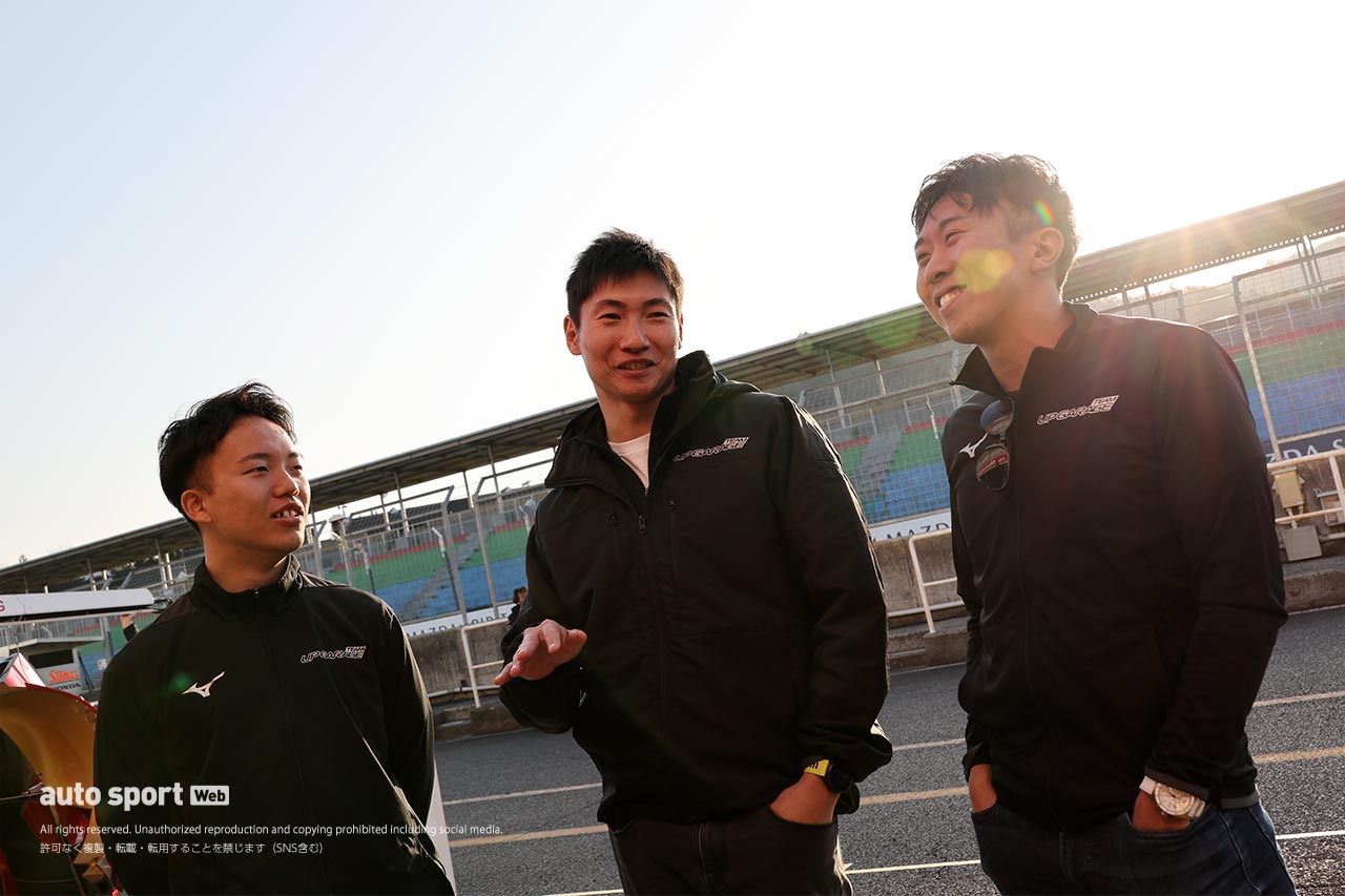 富士公式テストで小出峻がSTANLEY CIVICをドライブへ。UPGARAGEは小林と三井が参加