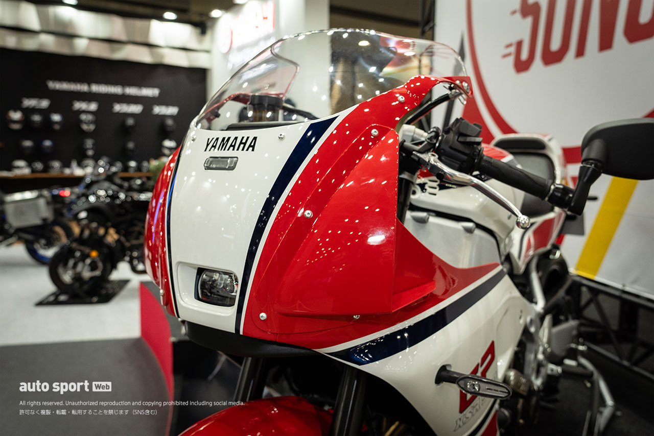ヤマハ：2024年注目の1台。オジサン世代の涙腺を緩ませる『XSR900GP』／東京モーターサイクルショー