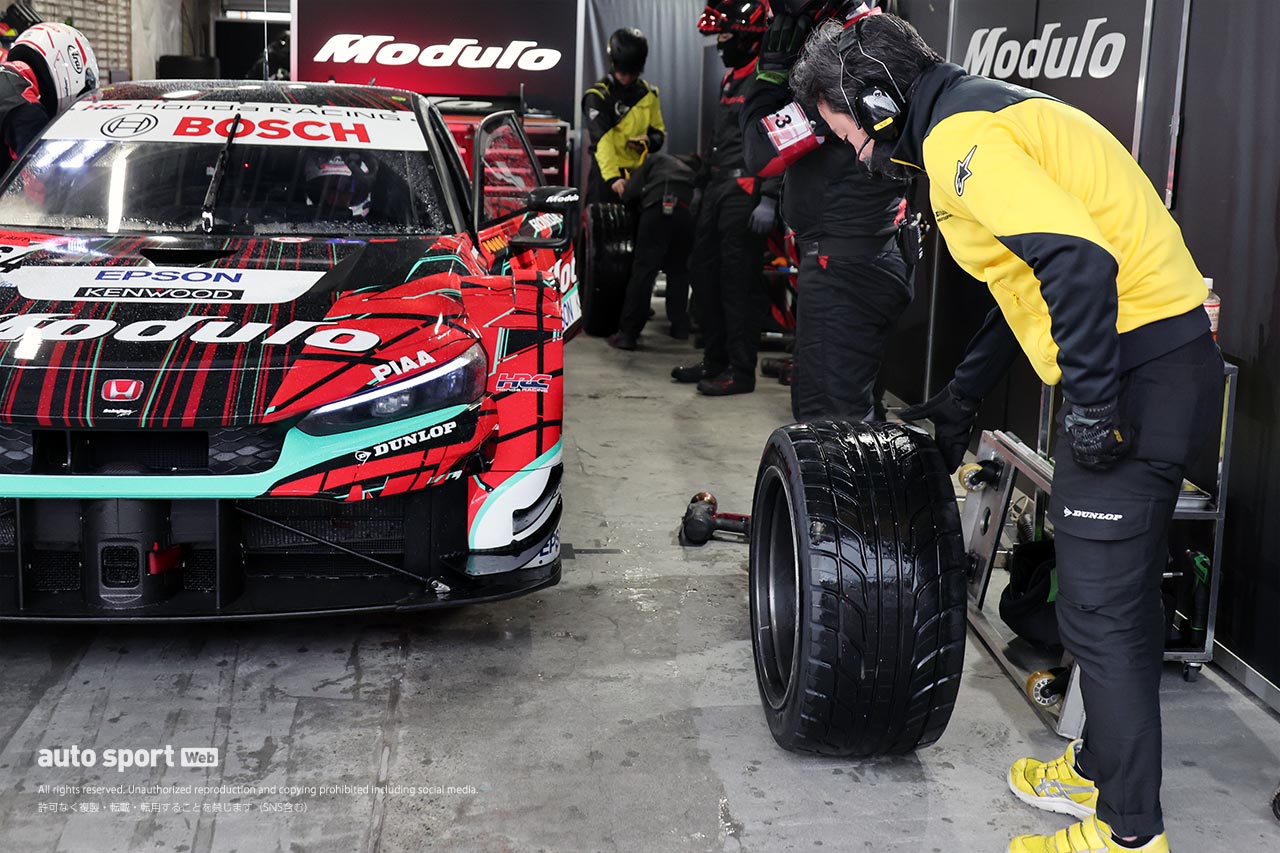 2024年スーパーGT富士公式テスト ダンロップタイヤ