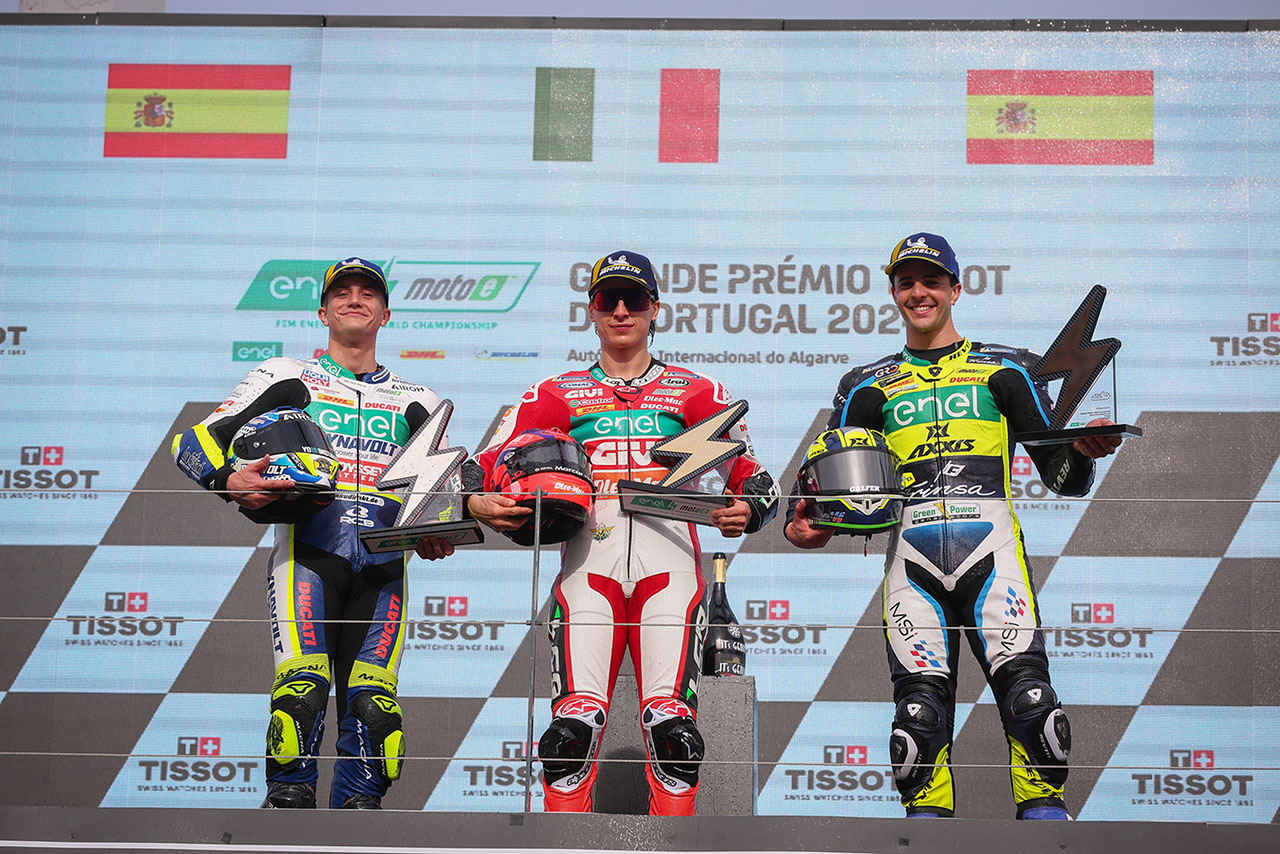 【順位結果】2024MotoE第1戦ポルトガル大会 レース1・2