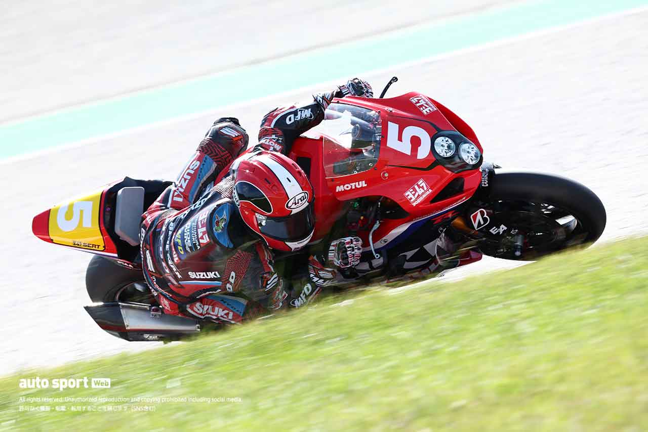 亀井雄大（YOSHIMURA SUZUKI RIDEWIN）／2023全日本ロード第8戦鈴鹿 JSB1000