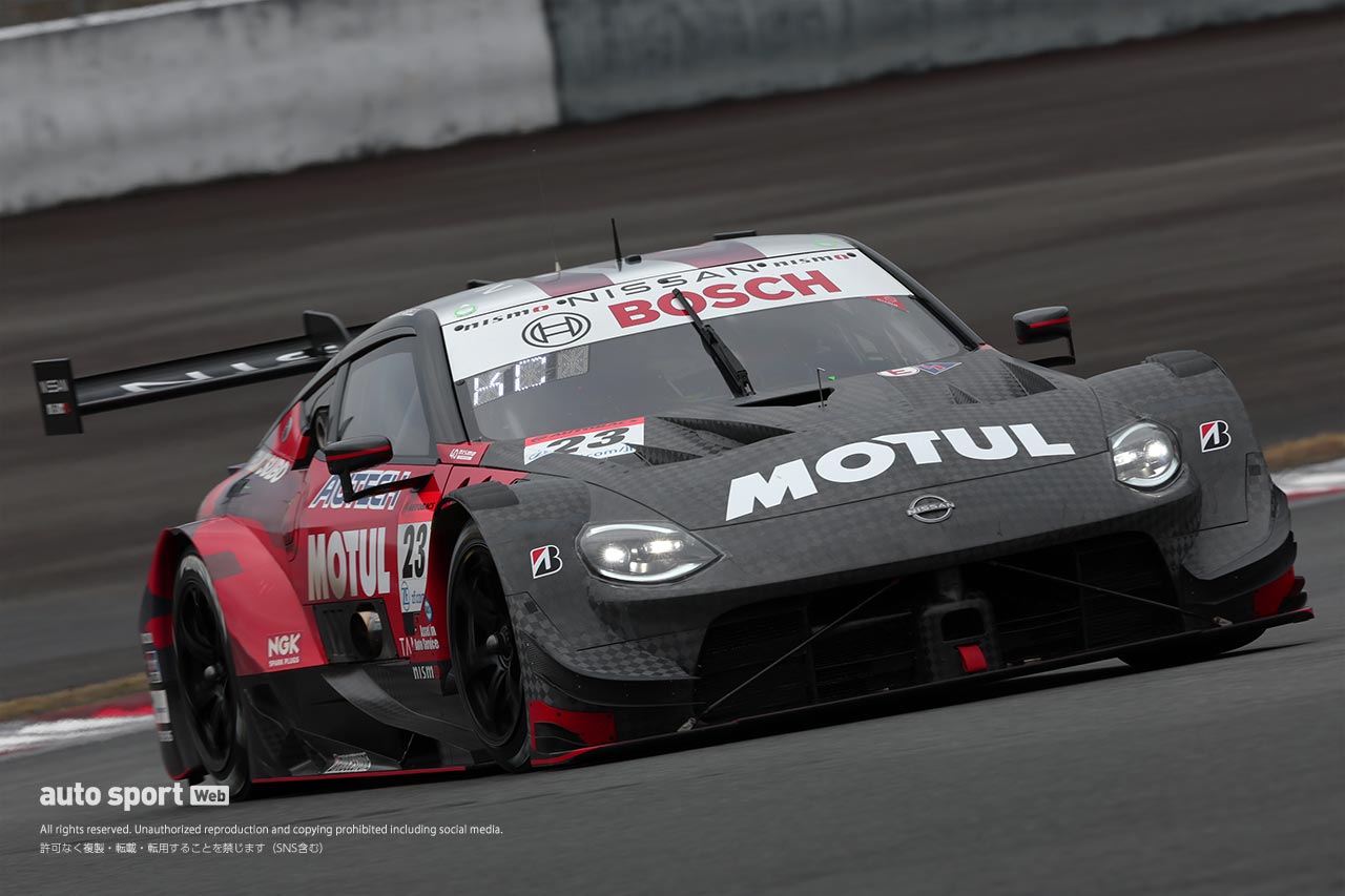 2024年スーパーGT公式テスト富士スピードウェイ 23号車MOTUL AUTECH Z