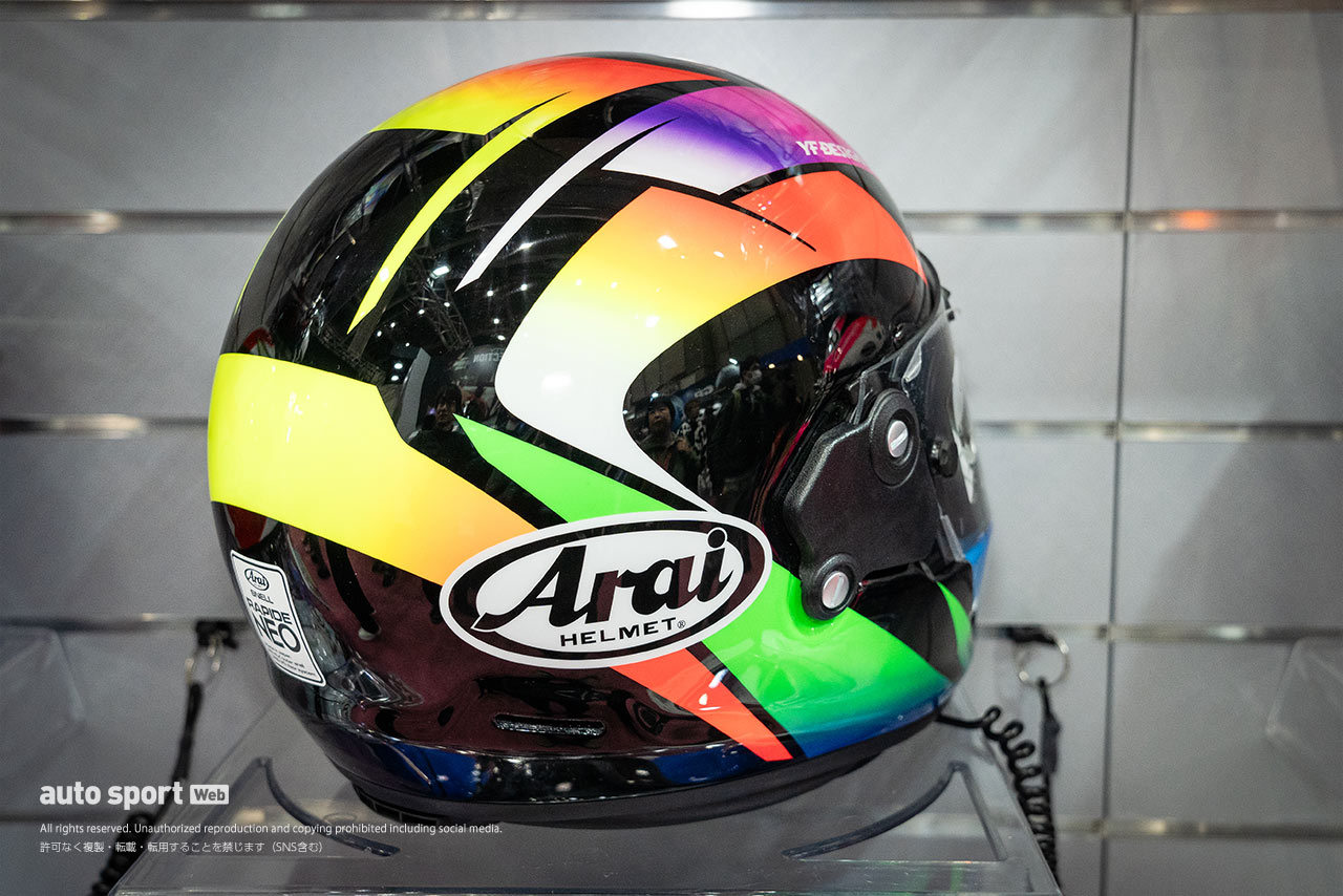 アライ：現役からレジェンドまで人気トップライダーの新作レプリカモデルを多数揃える／2024春最新ヘルメット