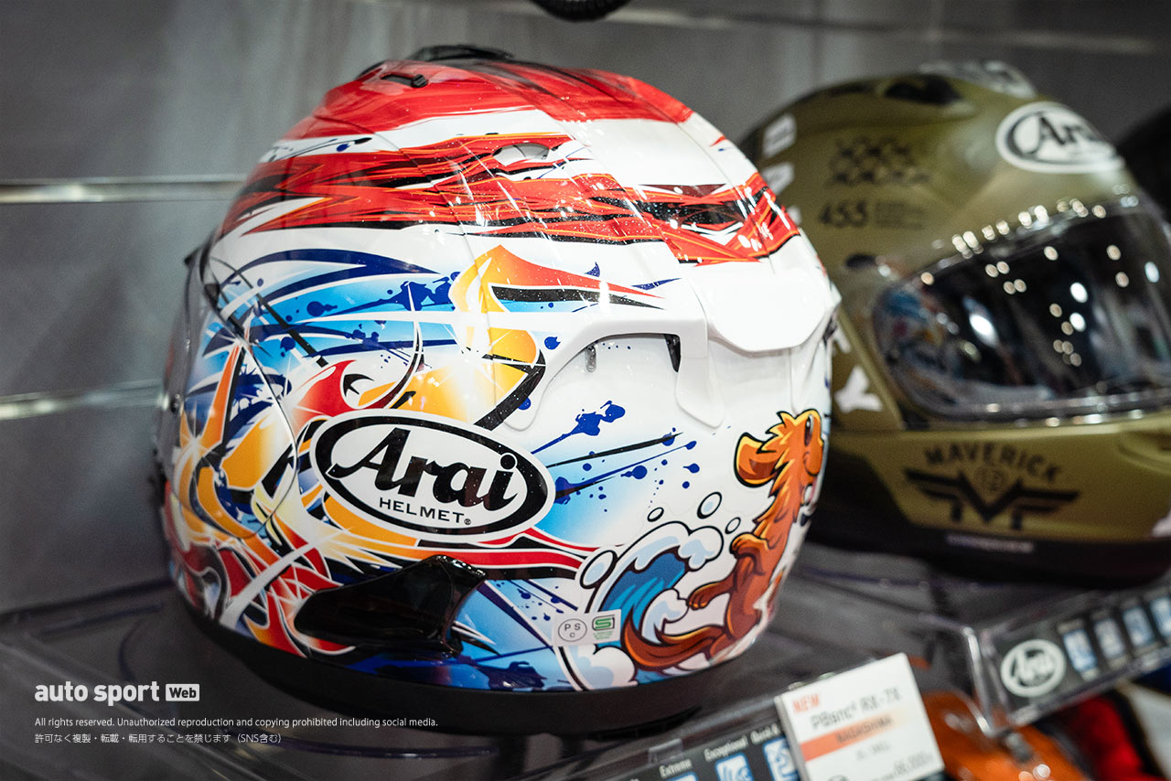 アライ：現役からレジェンドまで人気トップライダーの新作レプリカモデルを多数揃える／2024春最新ヘルメット
