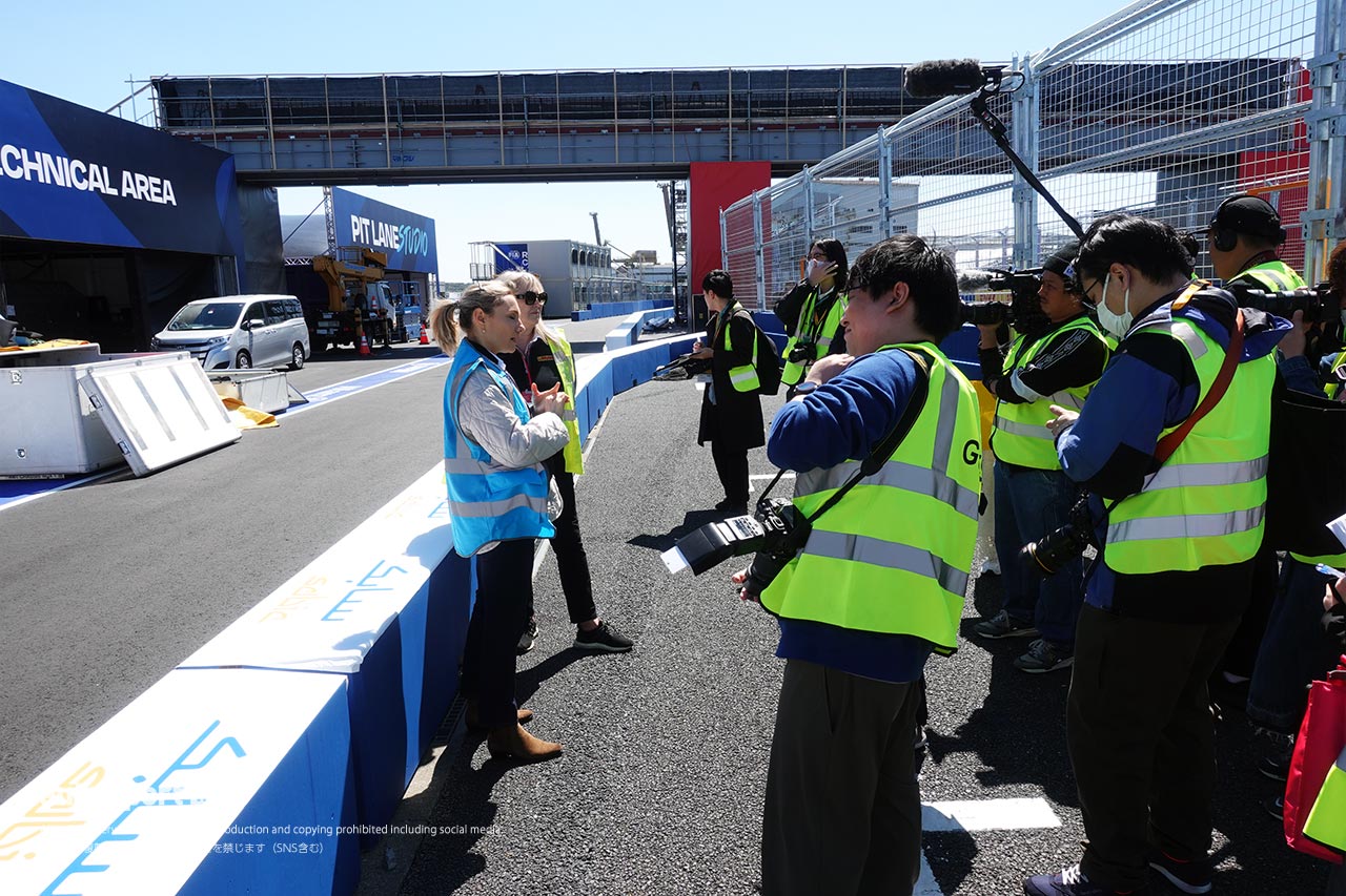 フォーミュラE 2024 Tokyo E-Prix 東京・有明ビックサイトで搬入中のコースに潜入／3月27日