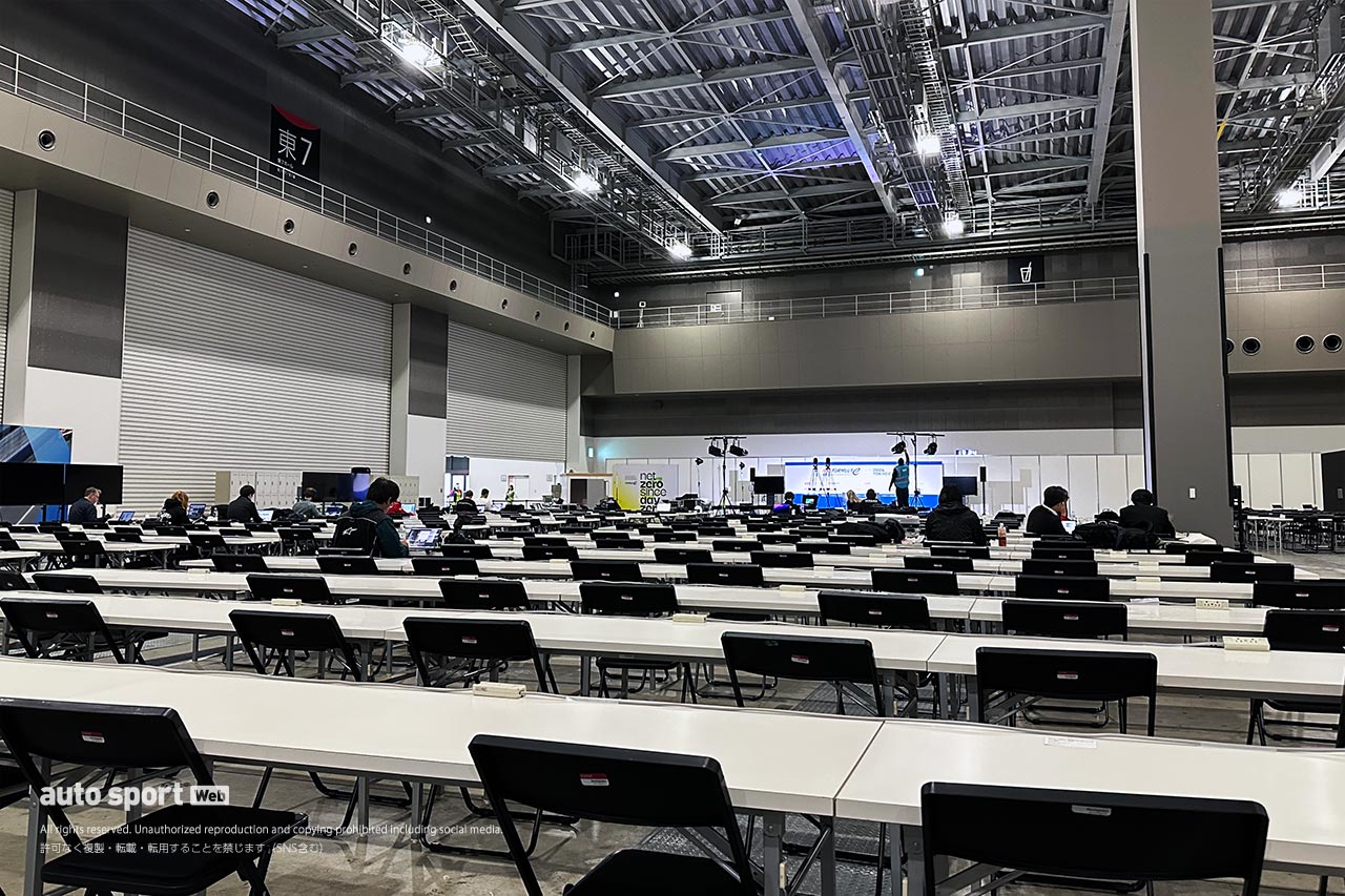 フォーミュラE 2024 Tokyo E-Prix 東京・有明ビッグサイト／3月27日の様子
