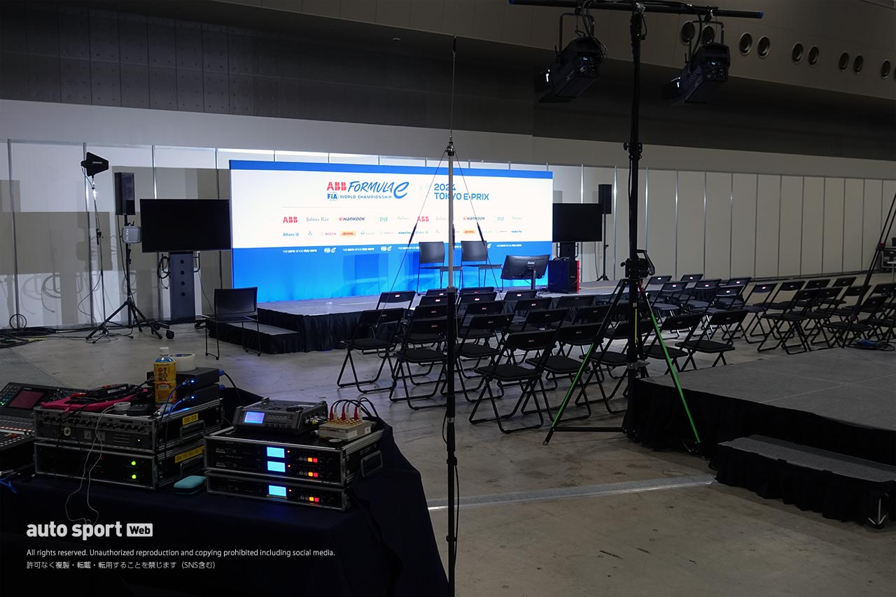 フォーミュラE 2024 Tokyo E-Prix 東京・有明ビッグサイト／3月27日の様子
