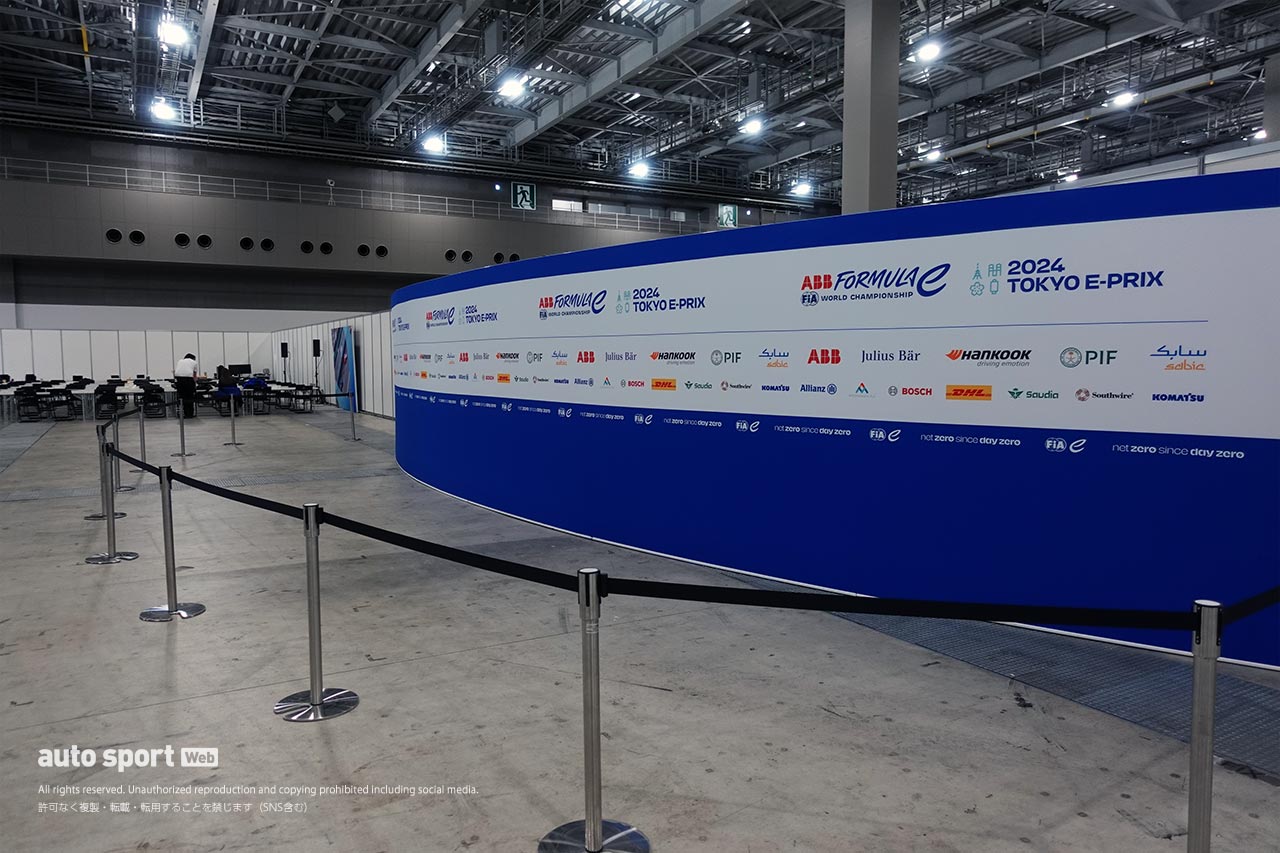 フォーミュラE 2024 Tokyo E-Prix 東京・有明ビッグサイト／3月27日の様子