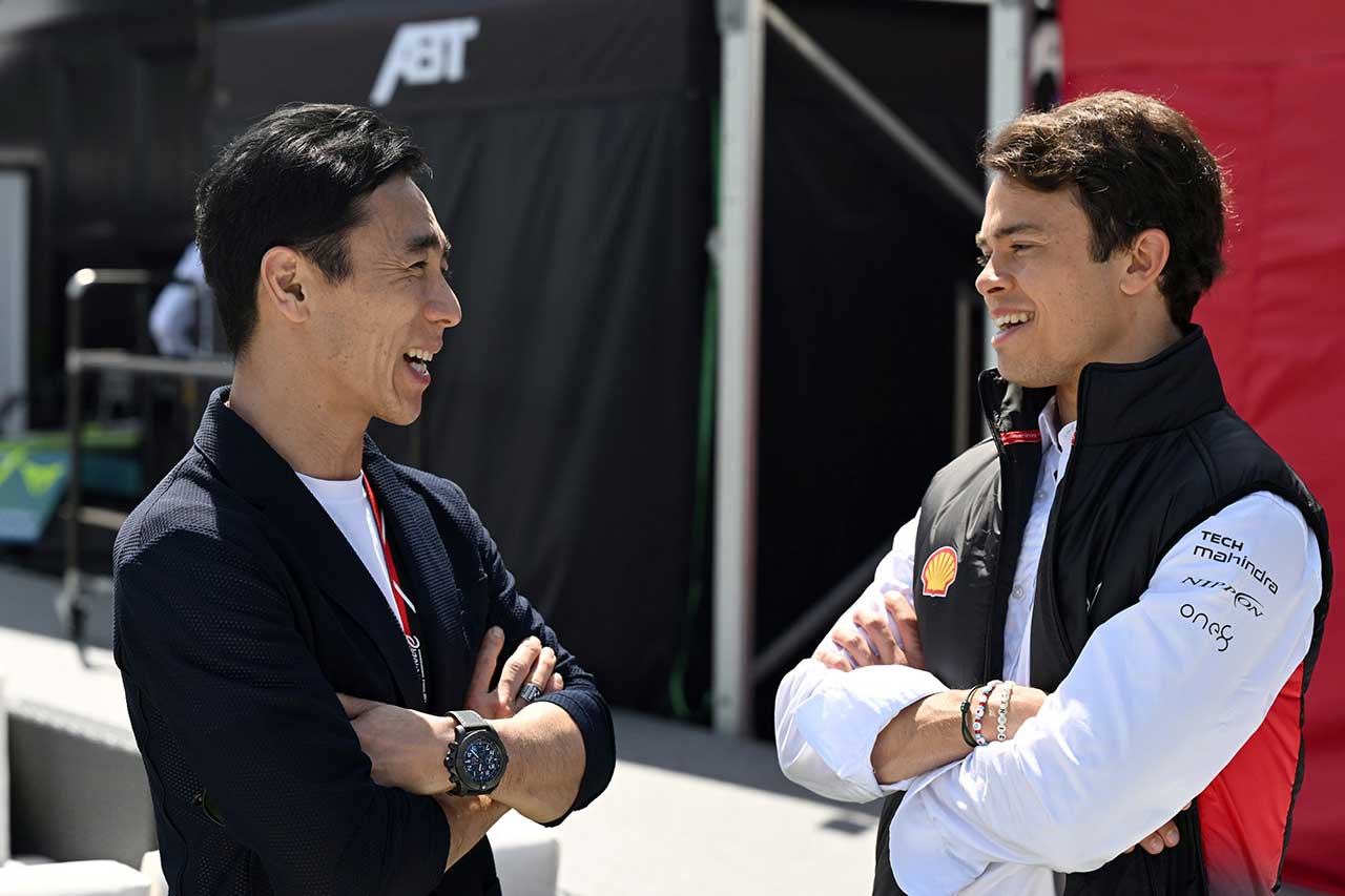 2024年フォーミュラE東京E-Prix　佐藤琢磨／ニック・デ・フリース