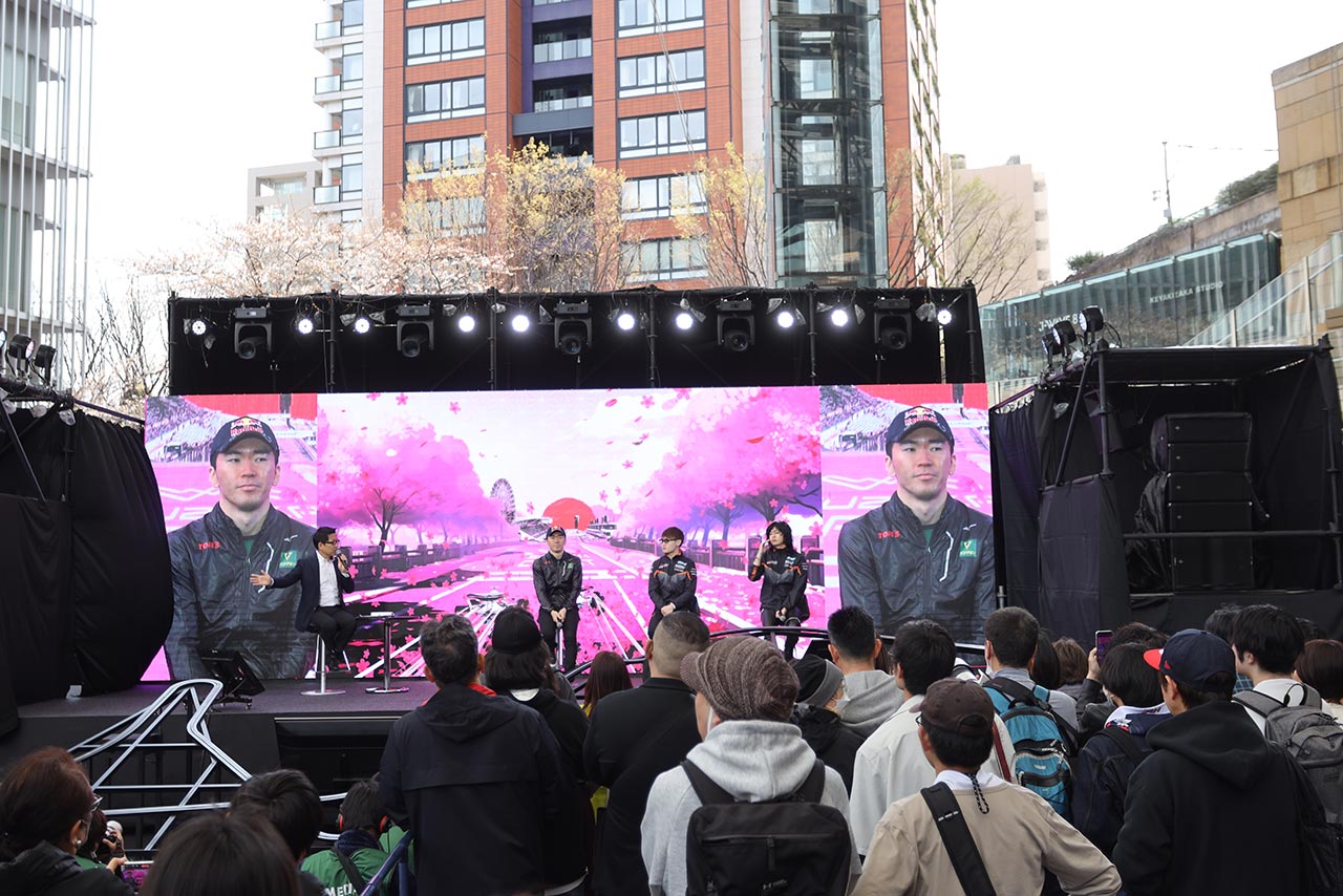 SFドライバー6名が集結「どのF1マシンに乗りたいか」の回答に会場が沸く。『F1 Tokyo Festival 2024』開催