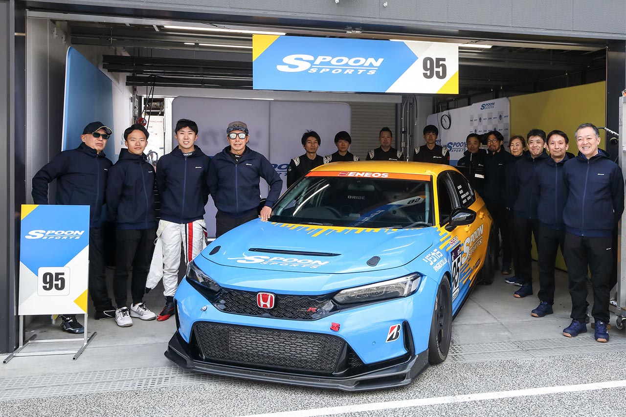 SPOON SPORTS　2024スーパー耐久SUGO公式テスト　テストレポート