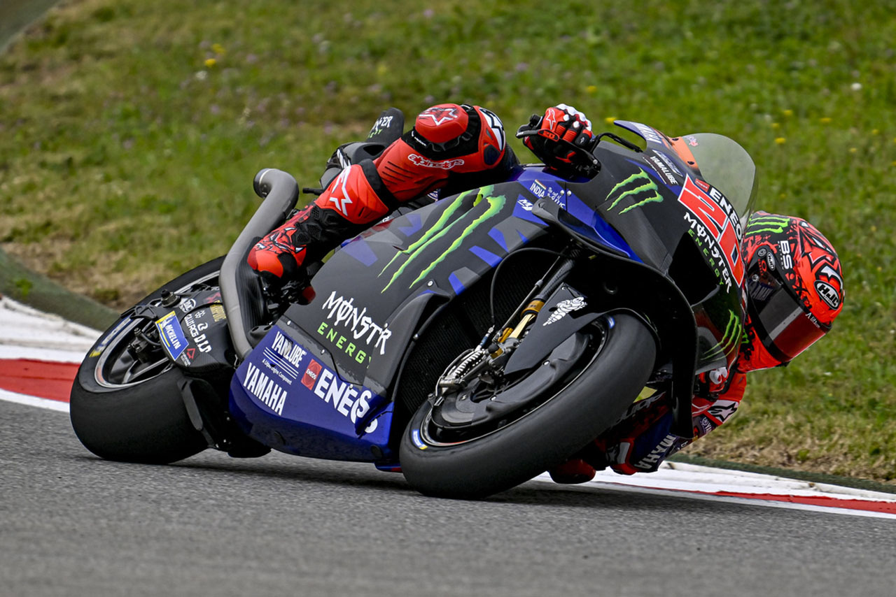 2024MotoGP：ファビオ・クアルタラロ（モンスターエナジー・ヤマハMotoGPチーム）／第2戦ポルトガルGP