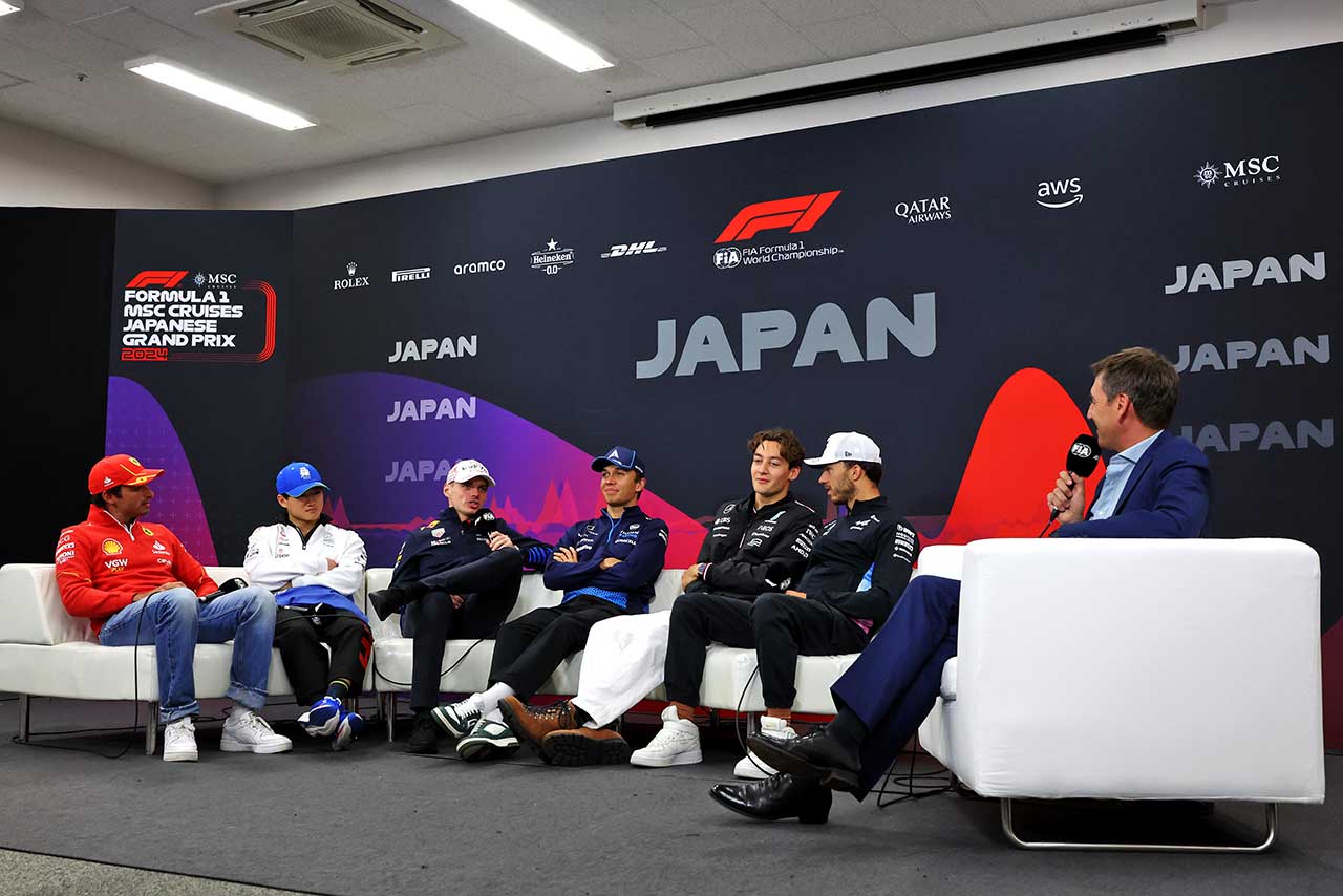 2024年F1第4戦日本GP FIA会見