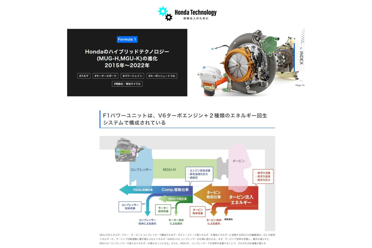 これがホンダの公式解釈!? F1日本GPを前に知っておきたい、読み応えありすぎのF1最新テクノロジー説明