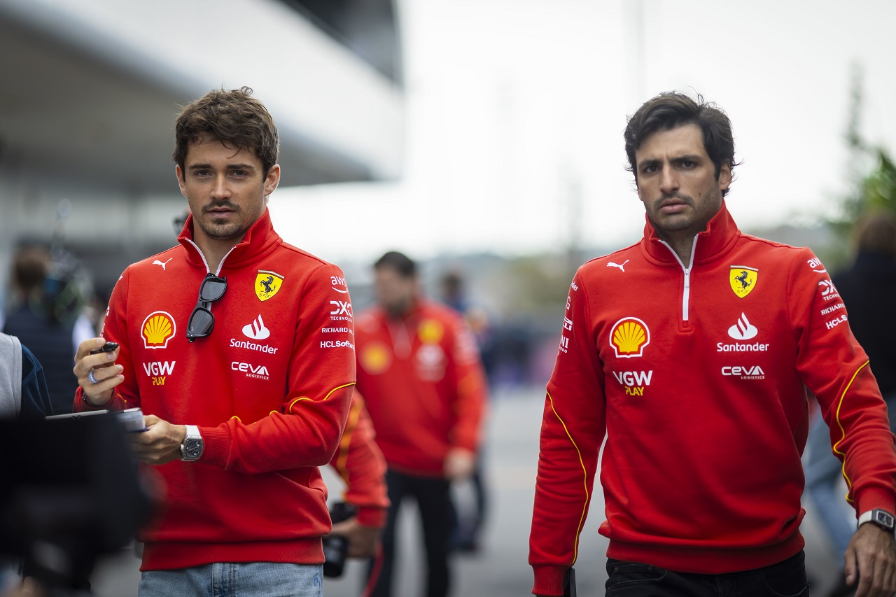 シャルル・ルクレールとカルロス・サインツ（フェラーリ）