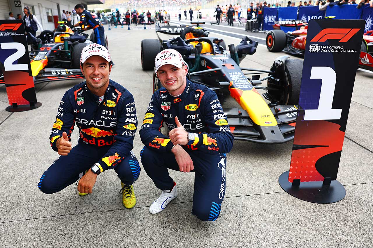 マックス・フェルスタッペンとセルジオ・ペレス（レッドブル）