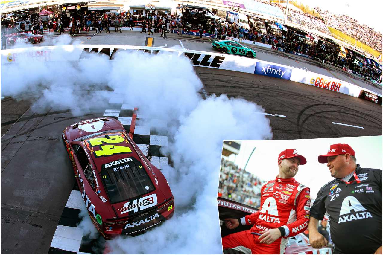 カップ参戦40周年の節目にウイリアム・バイロンがヘンドリックの1-2-3を牽引／NASCAR第8戦