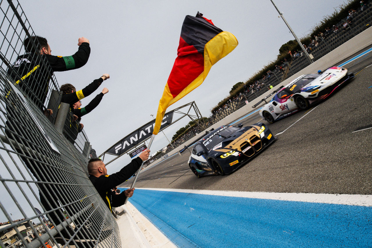 ローヴェのBMWがGTワールドチャレンジ・ヨーロッパ開幕戦で優勝。PP獲得のカルダレッリ組ランボルギーニを破る