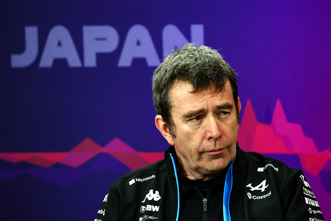 アルピーヌF1チーム代表のブルーノ・ファミン