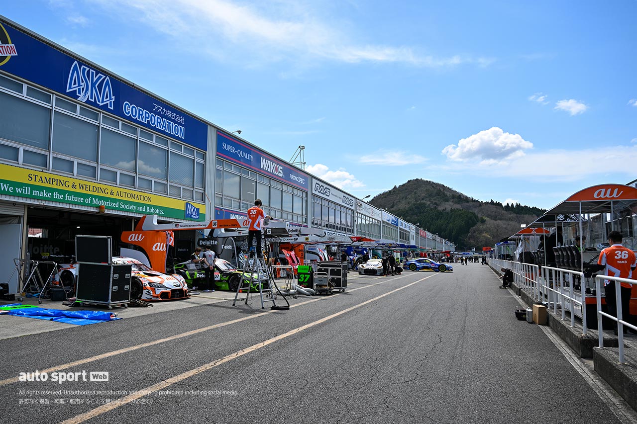 【随時更新】2024スーパーGT第1戦『OKAYAMA GT 300km RACE』　4月12日　搬入日の様子