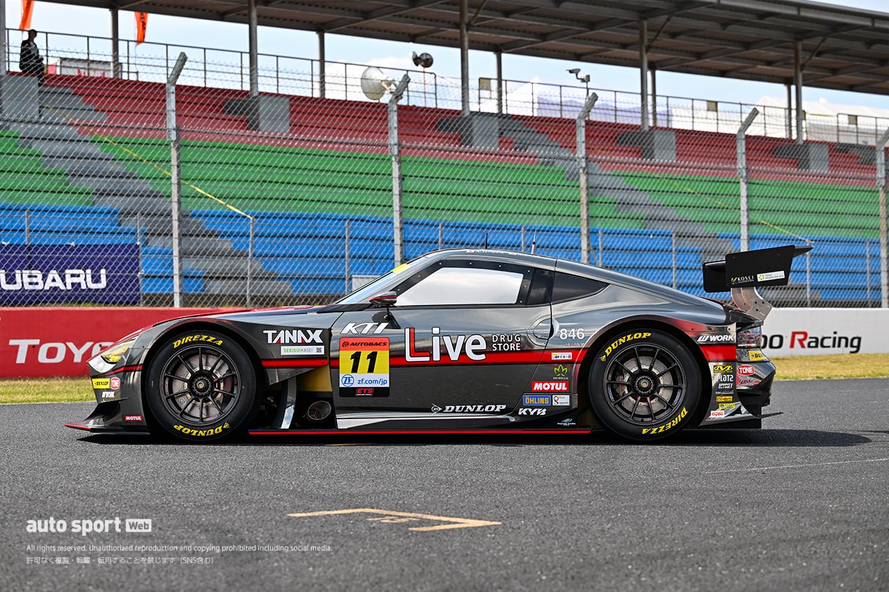 スーパーGT第1戦岡山にGAINER TANAX Zが初登場も、出走はできず