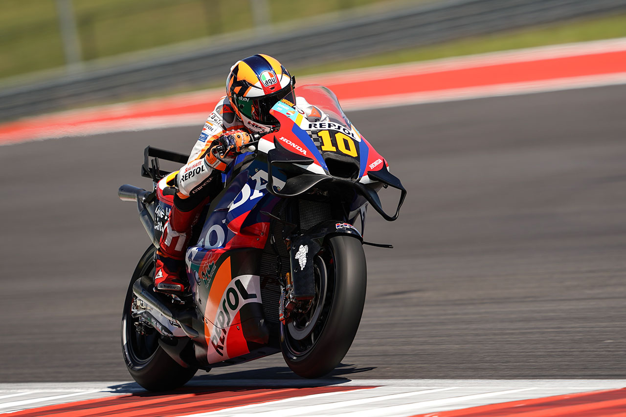 ルカ・マリーニ（レプソル・ホンダ・チーム）／2024MotoGP第3戦アメリカズGP 初日
