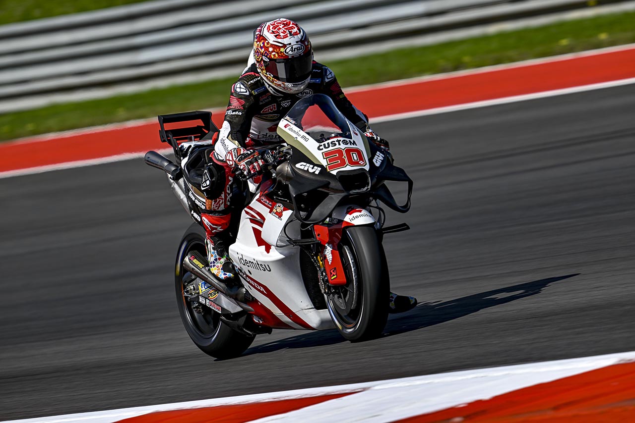 中上貴晶（ホンダ・イデミツLCR）／2024MotoGP第3戦アメリカズGP 初日