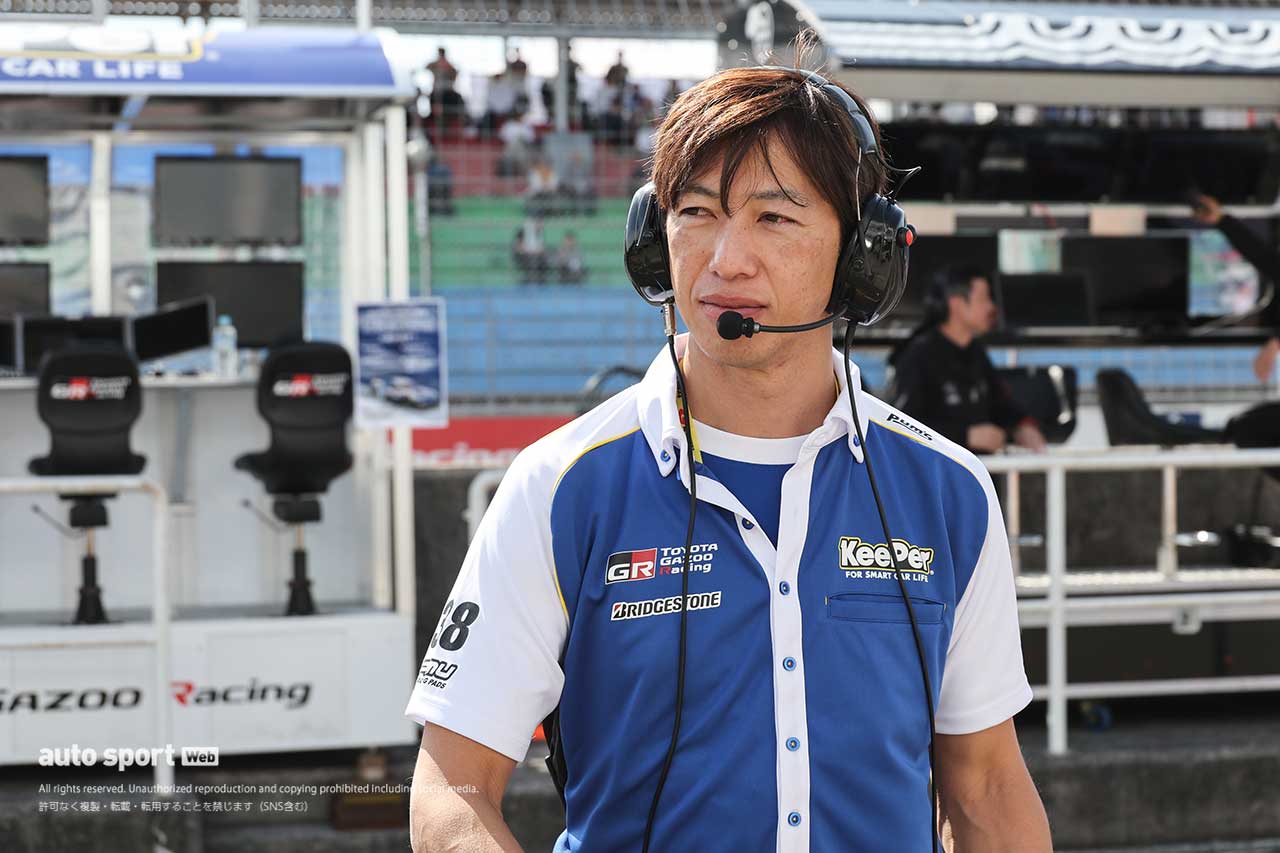 立川祐路監督（TGR TEAM KeePer CERUMO）