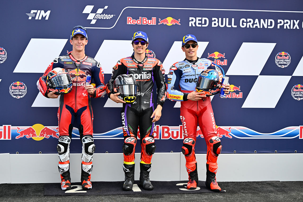 ビニャーレスが完全勝利。ポール・トゥ・ウインでスプリントを制す／MotoGP第3戦アメリカズGP