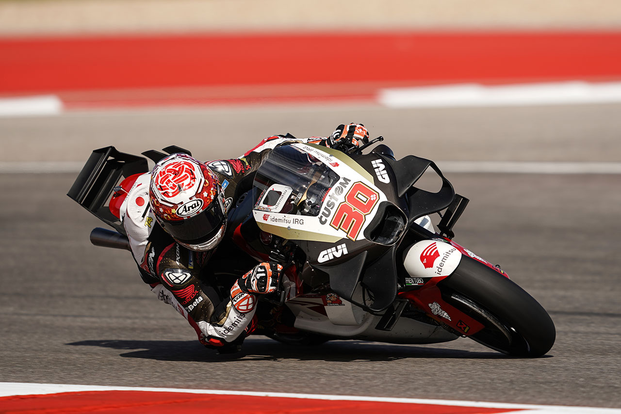 中上貴晶（ホンダ・イデミツLCR）／2024MotoGP第3戦アメリカズGP 2日目