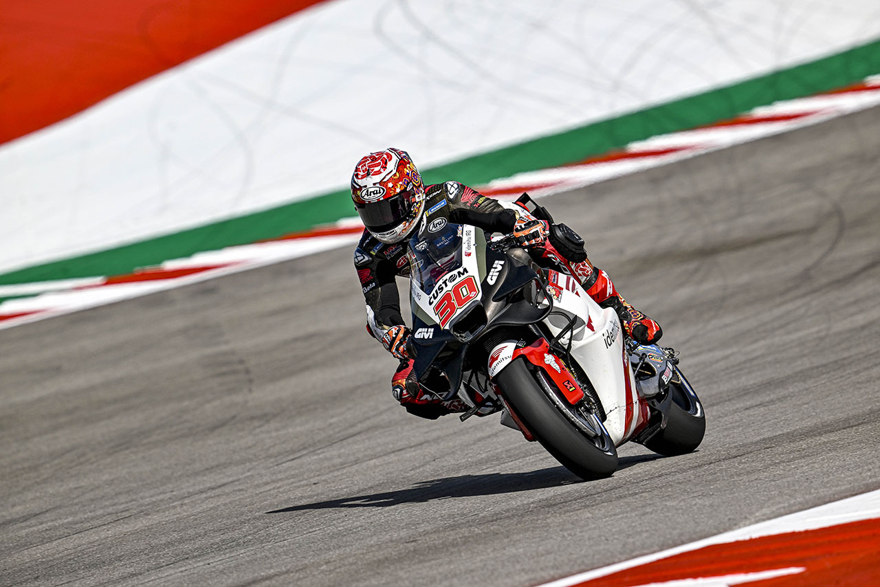 中上貴晶（ホンダ・イデミツLCR）／2024MotoGP第3戦アメリカズGP 2日目