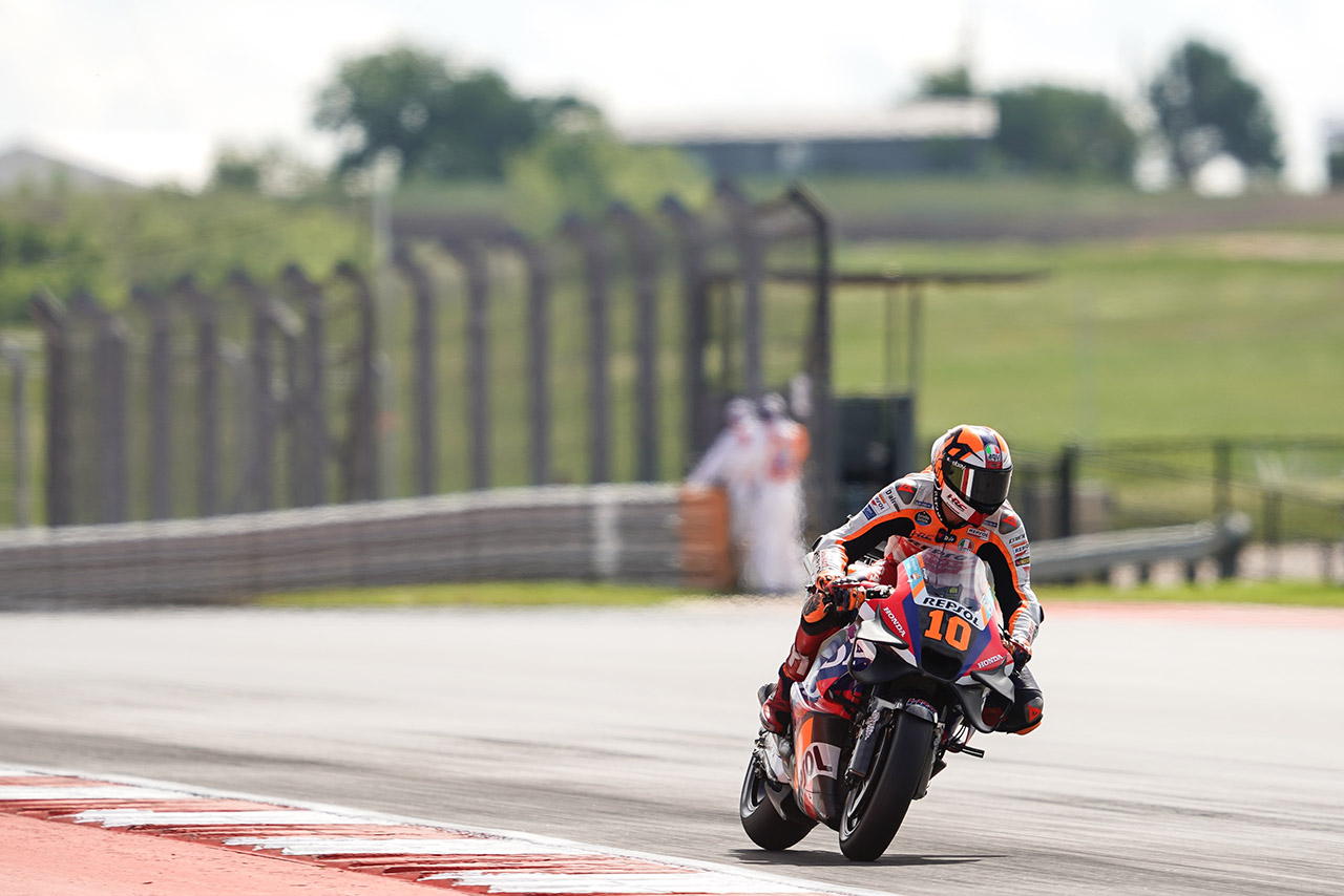 ルカ・マリーニ（レプソル・ホンダ・チーム）／2024MotoGP第3戦アメリカズGP 2日目
