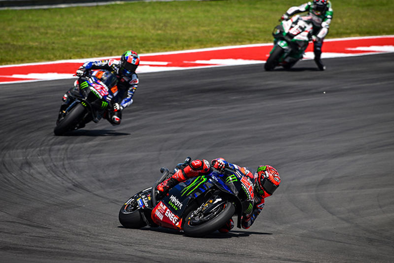 ファビオ・クアルタラロ（モンスターエナジー・ヤマハMotoGPチーム）／2024MotoGP第3戦アメリカズGP 2日目