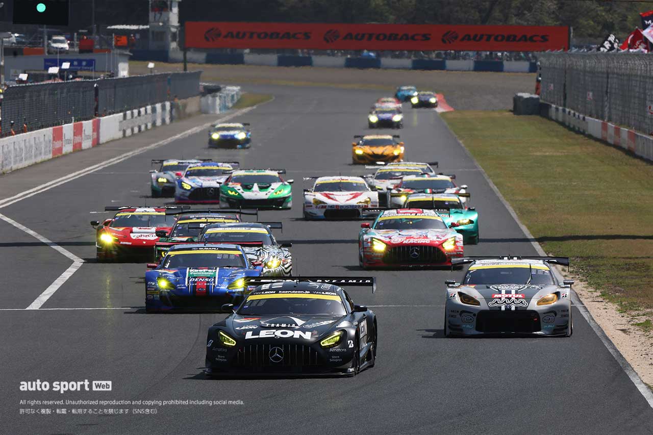 【順位結果】2024年スーパーGT第1戦岡山 決勝