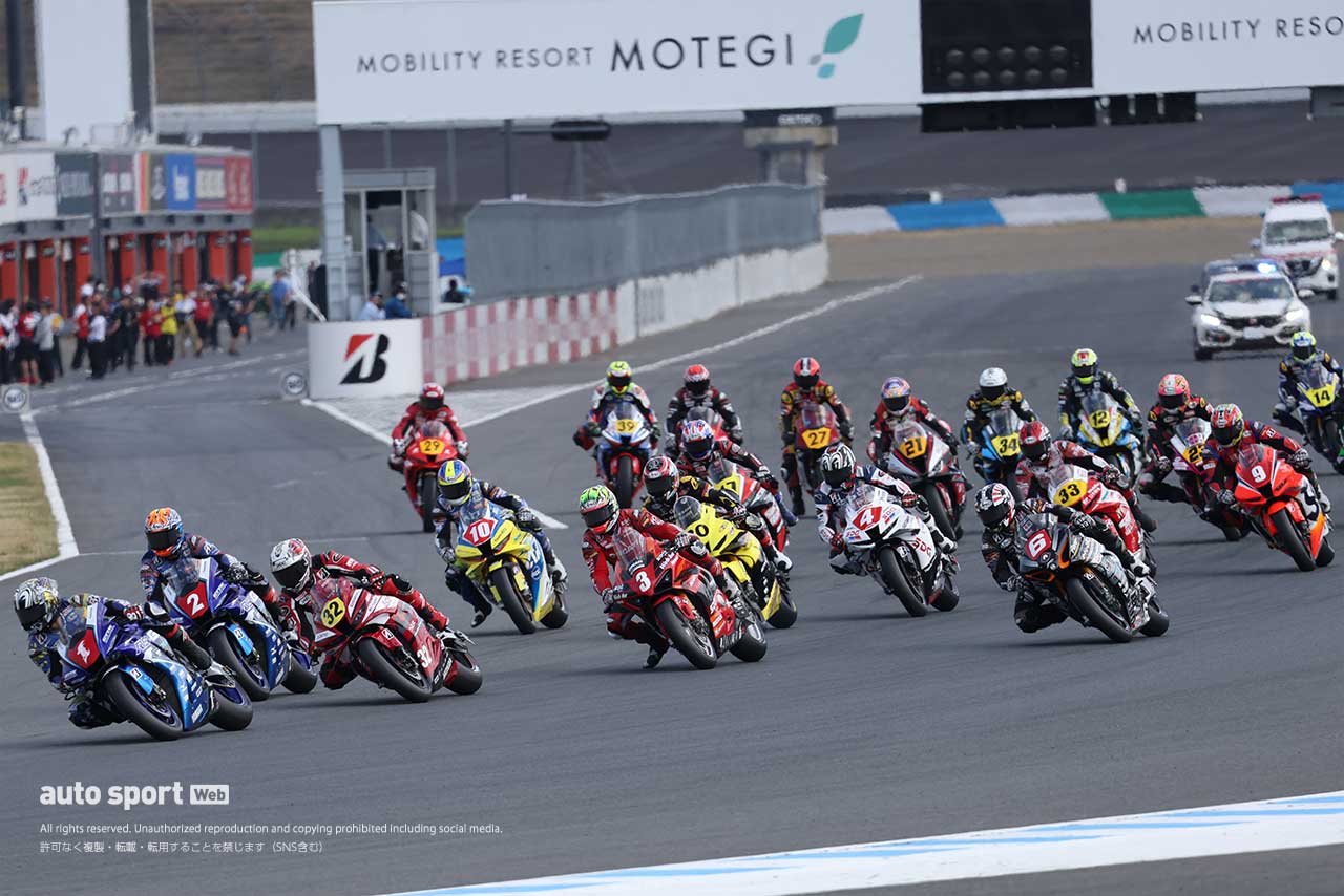 中須賀克行、完璧なレース運びで開幕3連勝／2024全日本ロード第2戦もてぎ JSB1000 レース2