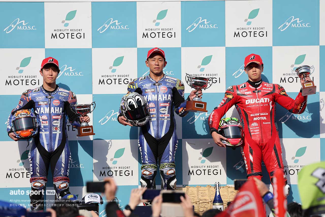 中須賀克行、完璧なレース運びで開幕3連勝／2024全日本ロード第2戦もてぎ JSB1000 レース2